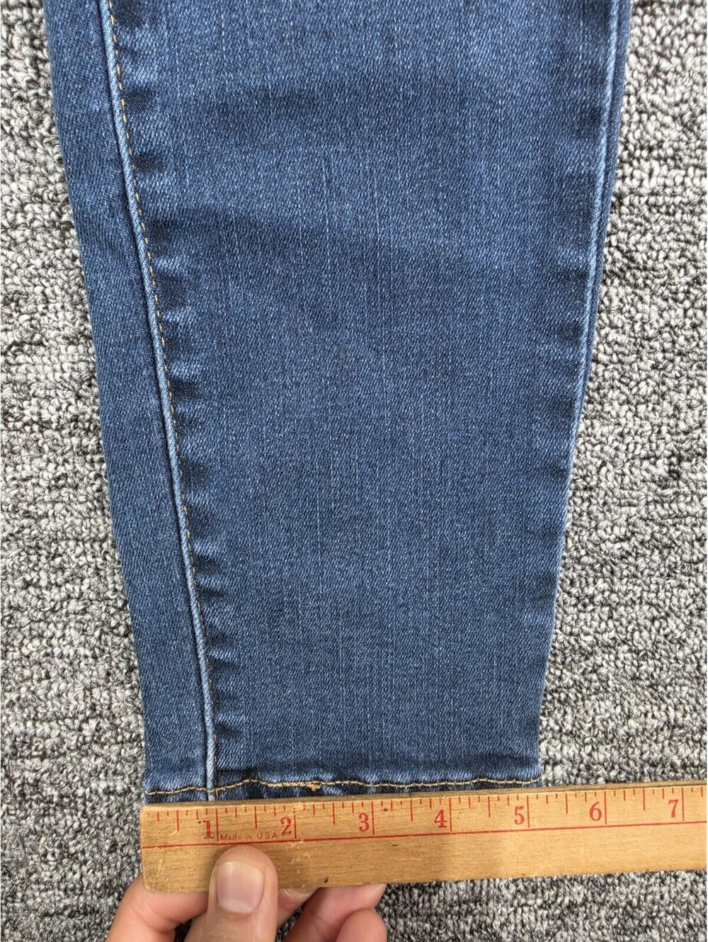 Levi's Women's Big Letter E Jeans 721 High Rise Skinny Size 30 - Picture 9 of 16